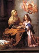 Bartolome Esteban Murillo St Anne and the small Virgin Mary Sweden oil painting artist